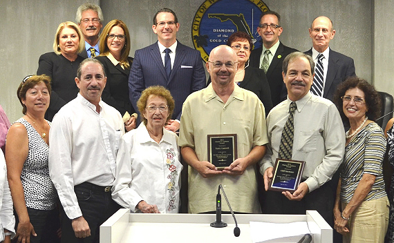 Cliff Germano & Terry Cantrell - 2013 Charles F. Vollman Award Recipient