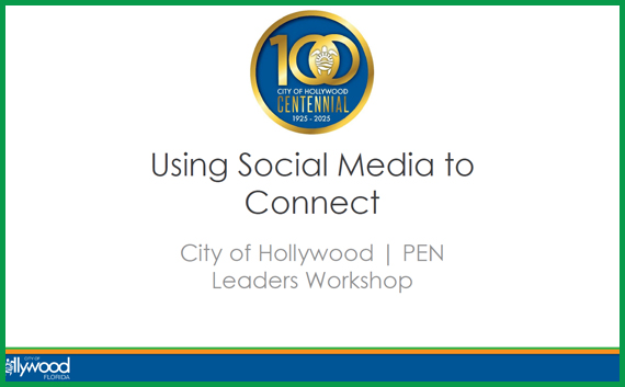 Using Social Media to Connect